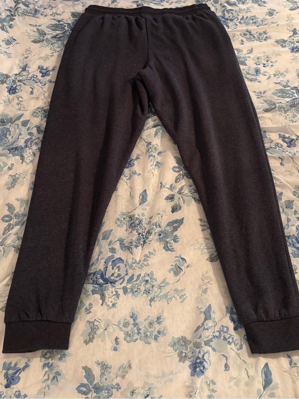 Jensen Gray/blue sherpa lined joggers